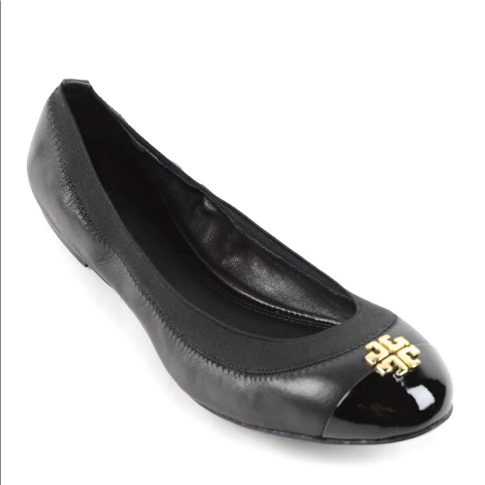 NIB Tory Burch Jolie Ballet Flat Black 7